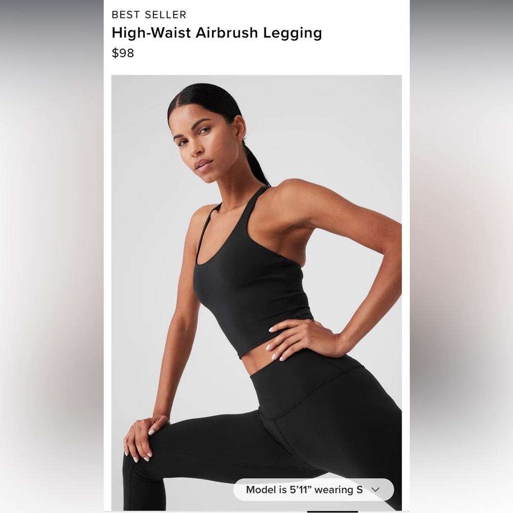ALO Yoga High-Waisted Airbush Legging